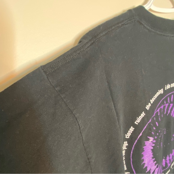 NINE INCH NAILS NIN Vintage 1994 Downward Spiral Tour T-Shirt Embroidered XL - Picture 14 of 16